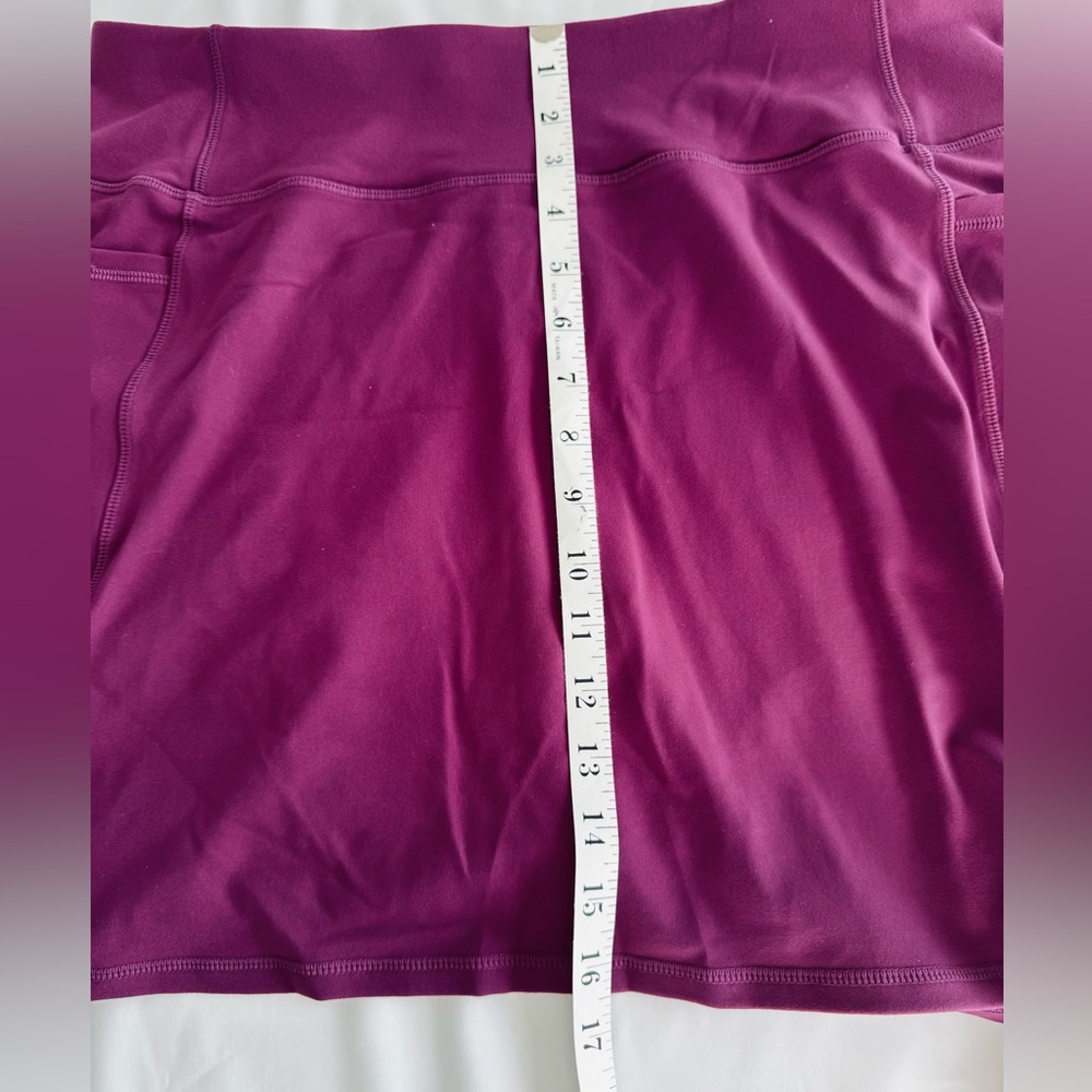 Skechers Womens Go Flex Go Walk High Waisted Skort Size XL Burgundy Red #118930 - Picture 7 of 10
